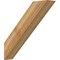 Ekena Millwork 6"W x 28"D x 28"H Traditional Rough Sawn Knee Brace, Western Red Cedar BRC06X28X28TRA00RWR - alternate 1
